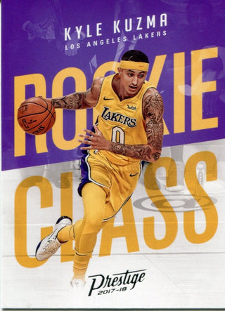 Kyle Kuzma 2017 Panini Prestige Rookie Class Card