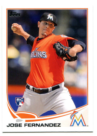 Jose Fernandez 2013 Topps Rookie Card