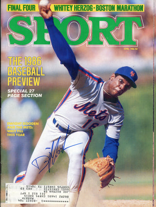 Doc Gooden Autographed Sport Magazine