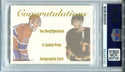 Pavel Bure & Valeri Bure Autographed 1993 Classic Card (PSA)