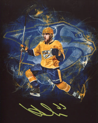 Viktor Arvidsson Autographed 8x10 Photo Nashville Predators