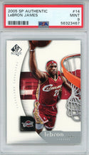 LeBron James 2005 Upper Deck Sp Card #14 (PSA)