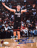 Tyler Herro Autographed Celebrating 8x10 Photo (JSA)