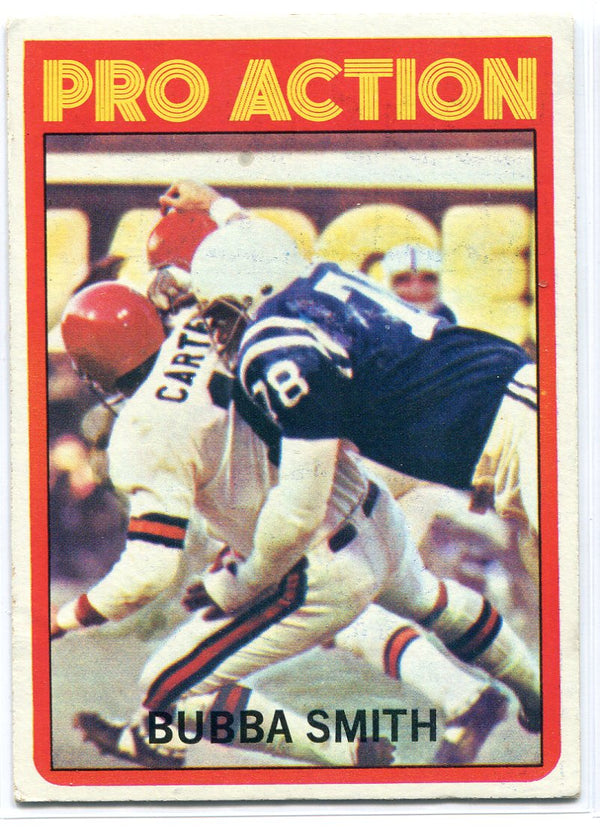 Bubba Smith 1972 Topps Pro Action Card #127