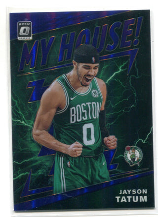 Jayson Tatum 2019-20 Panini Donrus Optic My House #11 Card