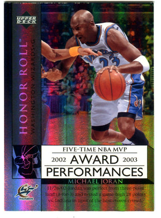 2003 Upper Deck Honor Roll #AP14 Michael Jordan Card