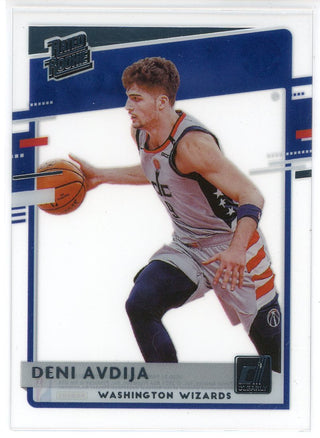 Deni Avdija 2020-21 Panini Clearly Donruss Rated Rookie Card #89