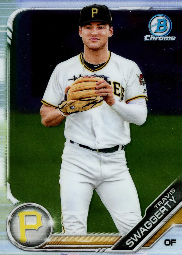 Travis Swaggerty 2019 Bowman Chrome Card