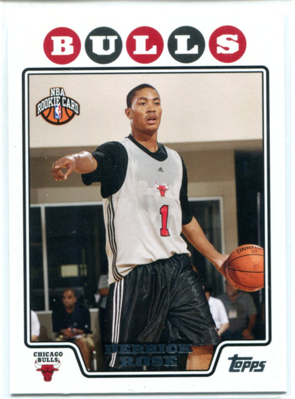 Derrick Rose 2008-09 Topps Rookie Card #196