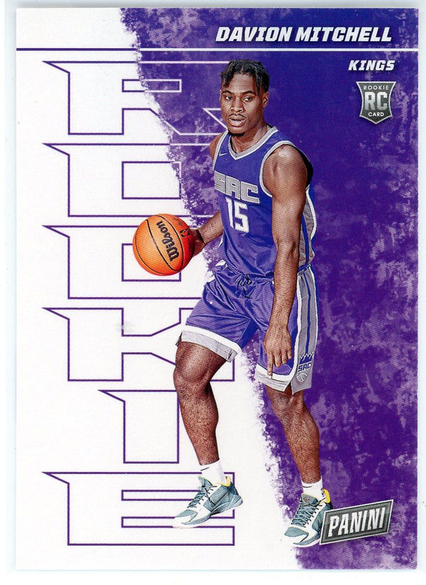 Davion Mitchell 2021-22 Panini Player of the Day Rookie Card #59