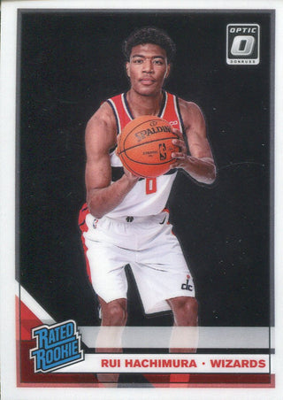 Rui Hachimura 2019-20 Donruss Optic Rated Rookie Card