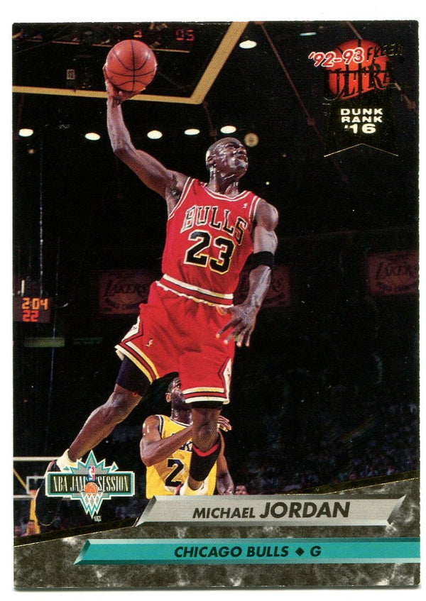 Michael Jordan Fleer Ultra 92-93 NBA Jam Session