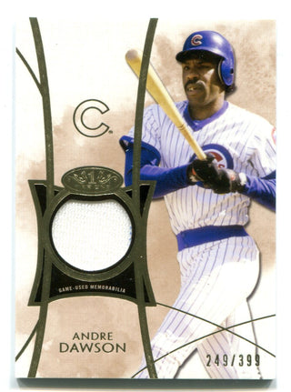 Andre Dawson 2014 Topps Tier One #TORAD Material Card /399