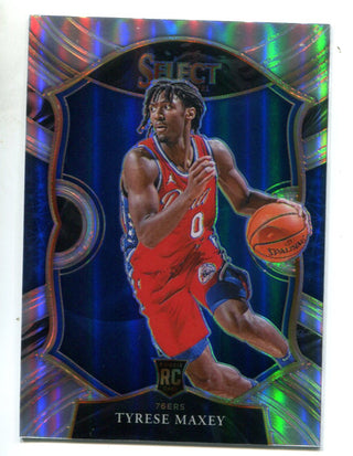 Tyrese Maxey 2020 Panini Select Silver #81 Concourse RC