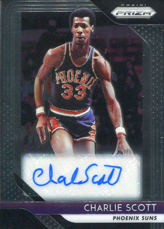 Charlie Scott Autographed 2018-19 Panini Prizm Card