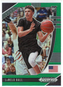 LaMelo Ball 2020-21 Panini Prizm Draft Picks Green Prizm Rookie Card #3