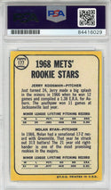 Nolan Ryan "324 Wins & 5,714 K's" Autographed 1968 Rookie Reprint Card (PSA Auto GM 10)