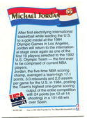 Michael Jordan USA Basketball 1992 NBA Hoops