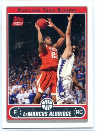 LaMarcus Aldridge 2006-07 Topps Rookie Card #241