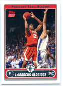 LaMarcus Aldridge 2006-07 Topps Rookie Card #241