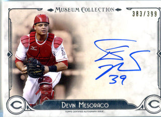 Devin Mesoraco 2014 Topps Museum Collection Autographed Card #383/399