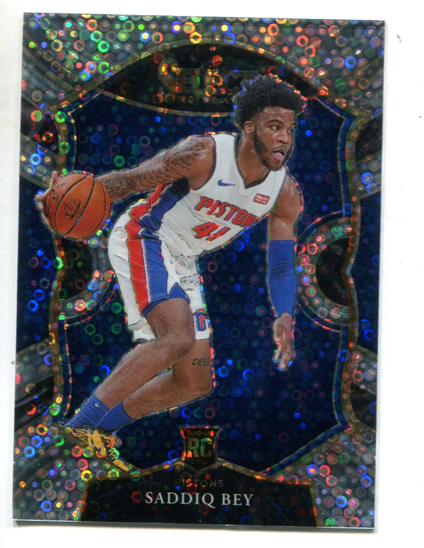 Saddiq Bey 2020 Panini Select Fast Break # 79 Concourse RC