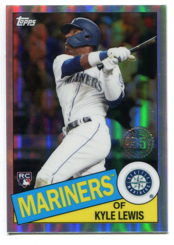 Kyle Lewis 2020 Topps 35th Anniversary Silver Refractor #85TC22 Rookie Card