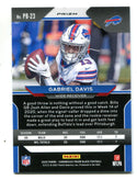 Gabriel Davis 2020 Panini Prizm Black #PB23 RC