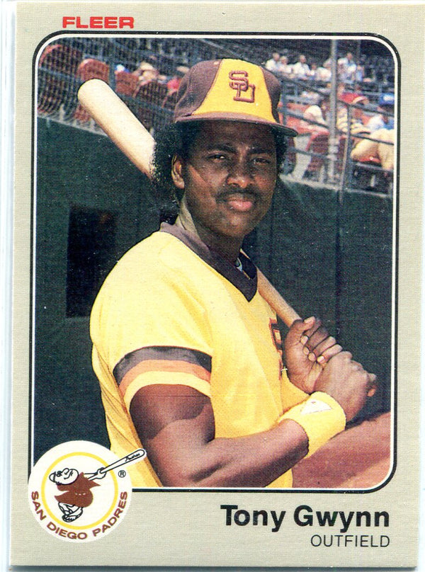 Tony Gwynn 1983 Fleer Card #360