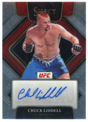 Chuck Liddell Autographed 2022 Panini Select Card #SG-CLD