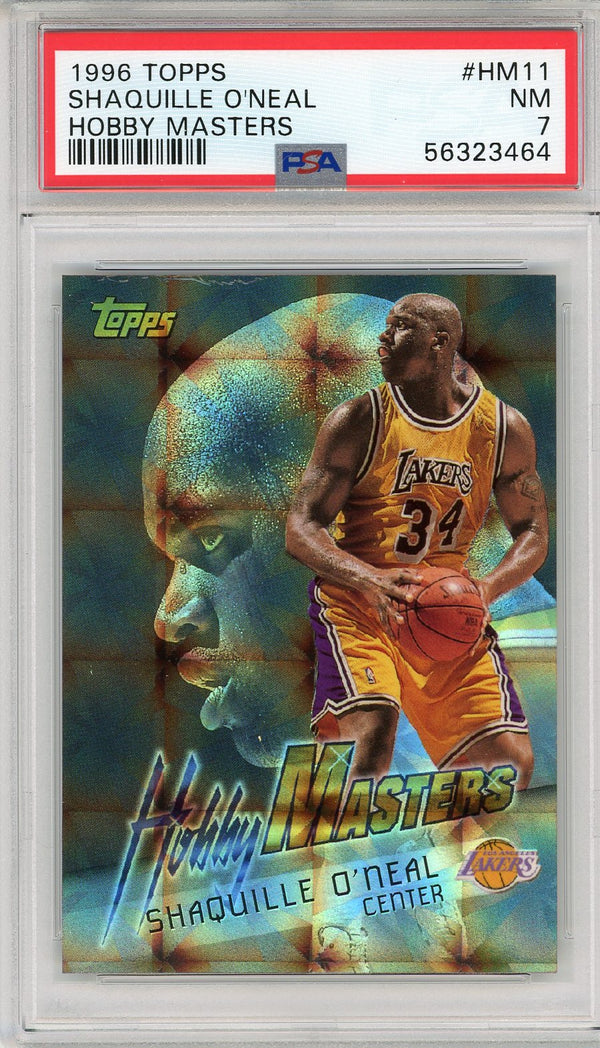 Shaquille O'Neal 1996 Topps Hobby Masters Card #HM11 (PSA)