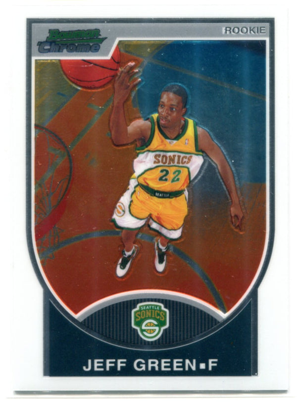 Jeff Green 2007-08 Bowman Chrome Card #114