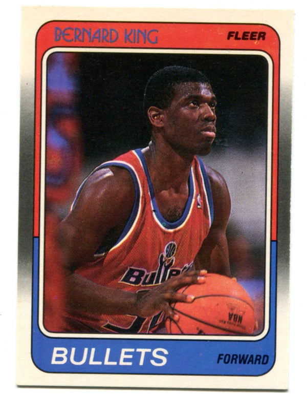 Bernard King 1988 Fleer #116 Card