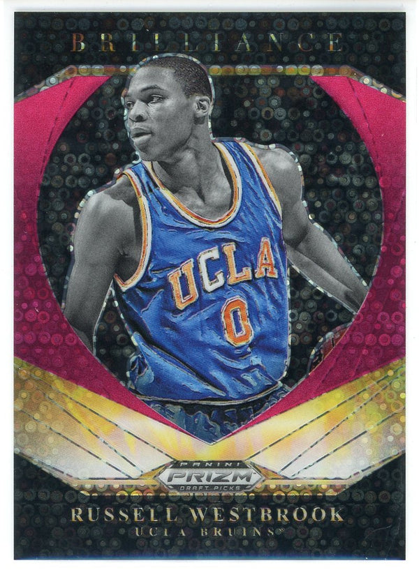 Russell Westbrook 2021 Panini Prizm Draft Picks Brilliance Prizm Card #18