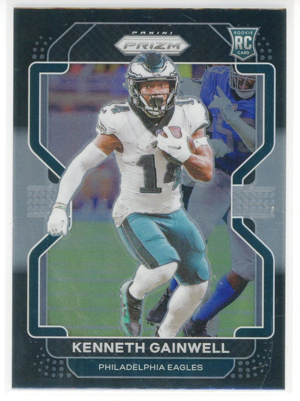 Kenneth Gainwell 2021 Panini Chronicles Prizm Black Rookie Card #PB-14