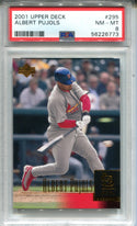 Albert Pujols 2001 Upper Deck #295 PSA NM-MT 8 Card