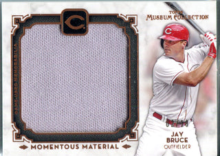 Jay Bruce 2014 Topps Museum Collection Game-Used Relic Patch #2/10