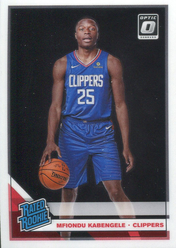 Mfiondu Kabengele 2019-20 Donruss Optic Rated Rookie Card