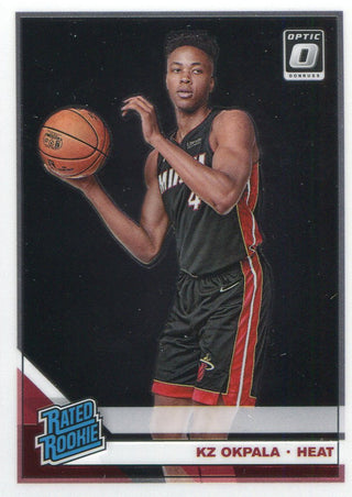 KZ Okpala 2019-20 Donruss Optic Rated Rookie Card