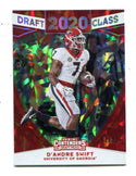 D'Andre Swift 2020 Panini Contenders Red Cracked Ice #11 Card /23