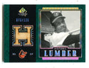 Frank Robinson 2003 Upper Deck SP Legendary Cuts Bat Card /125