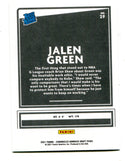 Jalen Green 2021 Panini Donruss Rated Rookie #29 RC