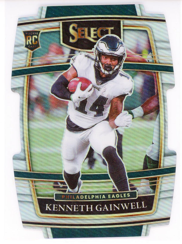 Kenneth Gainwell 2021 Select Silver Prizm Die Cut Rookie Card #81