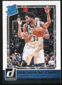 Karl-Anthony Towns 2015-16 Donruss #208 Rated Rookie Card