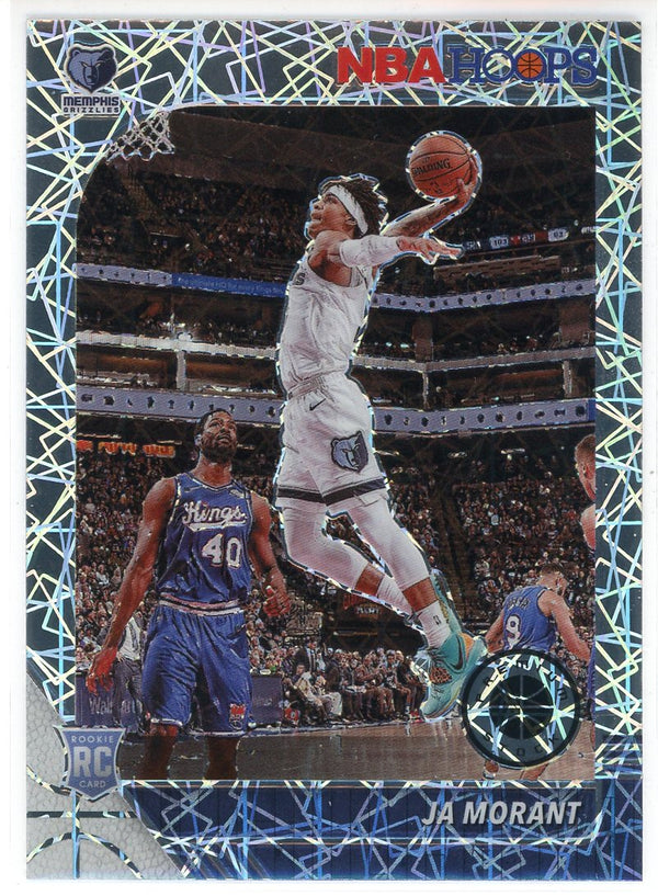 Ja Morant 2019-20 Panini Hoops Premium Stock Prizm Rookie Card #259