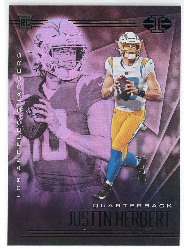 Justin Herbert 2020 Panini Illusions Rookie Card #7