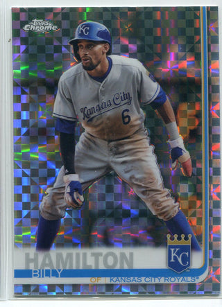 Billy Hamilton 2019 Topps Chrome X-Fractors Refractor Card