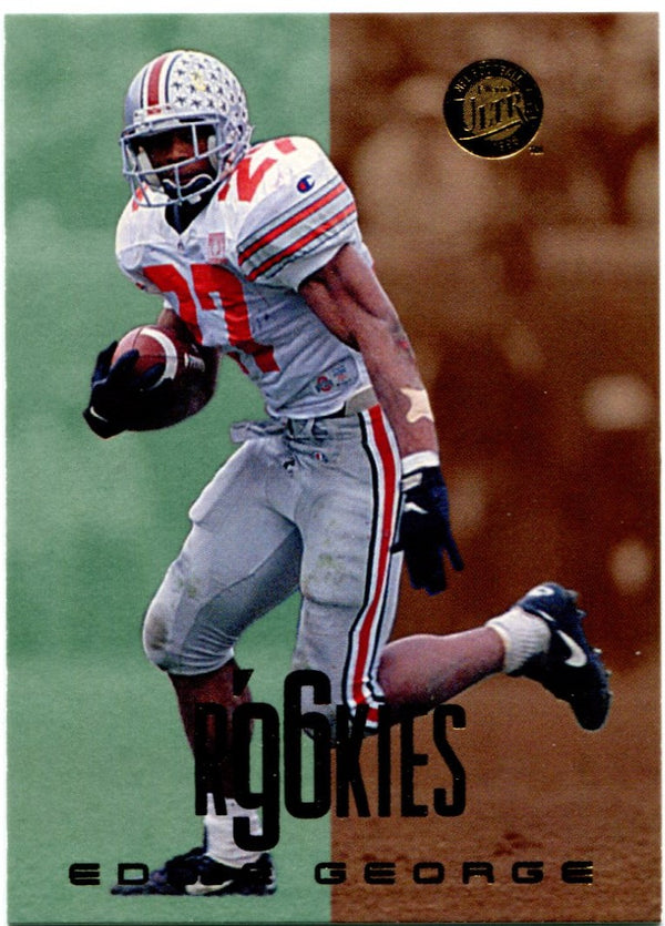 Eddie George Fleer Ultra Rookie 1996