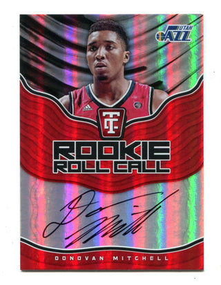 Donovan Mitchell 2017 Panini Totally Certified #RRCDM Auto Card