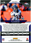 KJ Hamler Panini Prizm Rookie 2020 #315